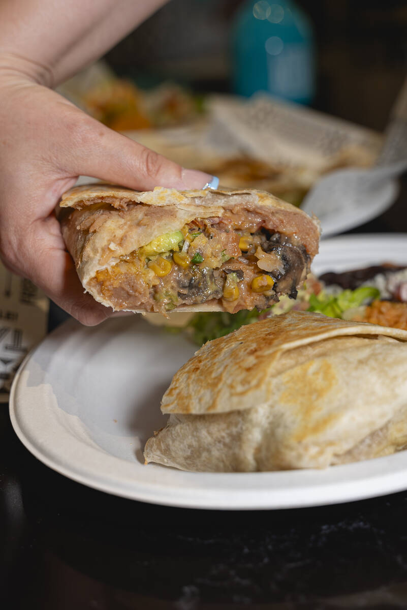 The Cali Burrito from Tacotarian. (Courtesy)