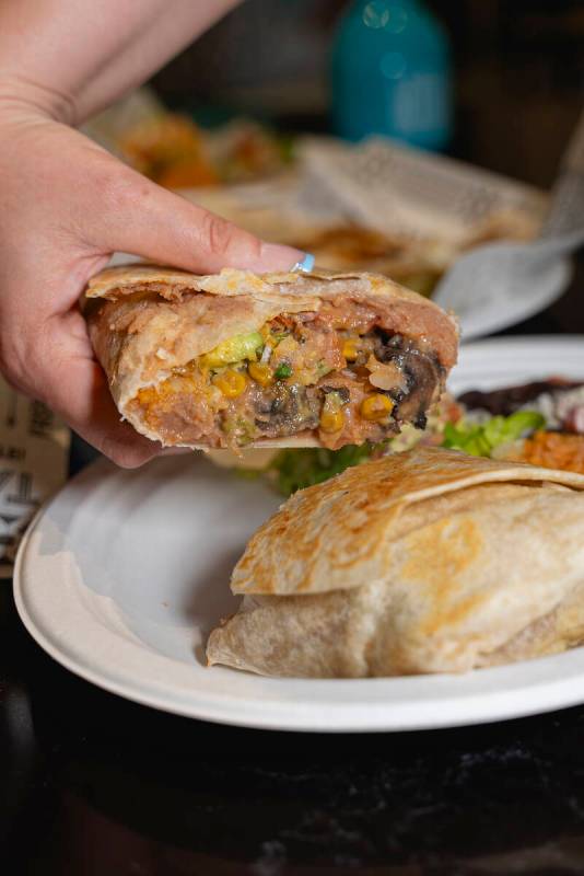 The Cali Burrito from Tacotarian. (Courtesy)