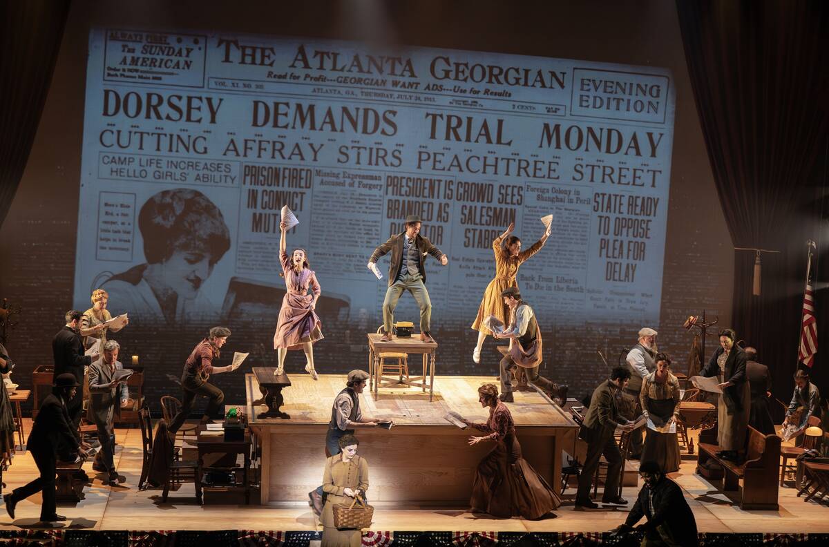 National touring company of "Parade" stops at The Smith Center from June 10-15 (Joan Marcus)