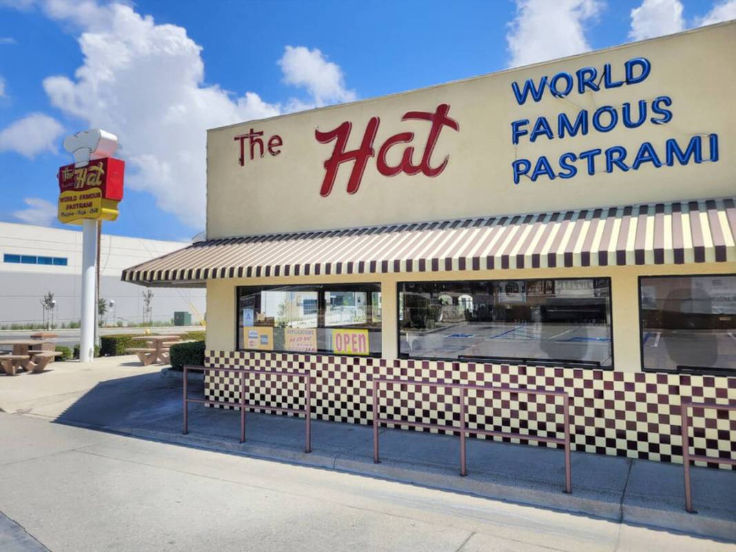 The exterior of one of The Hat restaurants in Southern California. The small restaurant group f ...