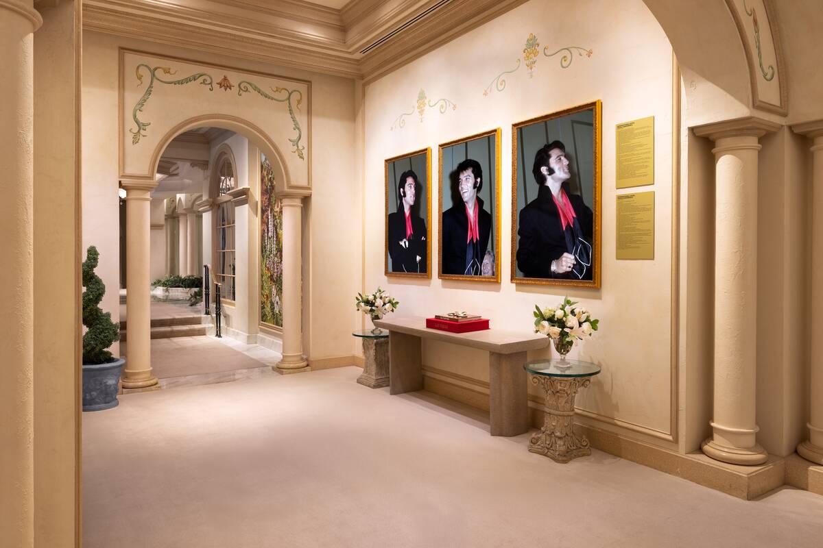 Imperial Sky Villa, aka the "Elvis Suite," is shown at the Westgate. Guests can book the roofto ...
