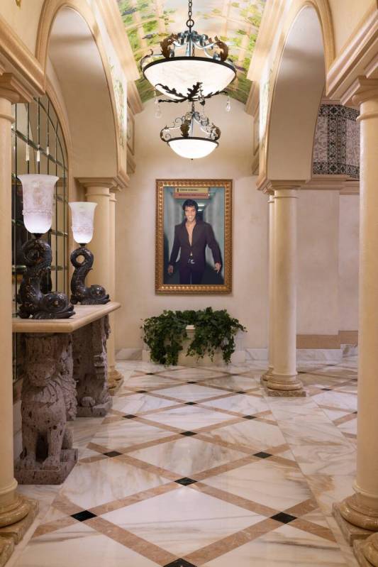 Imperial Sky Villa, aka the "Elvis Suite," is shown at the Westgate. Guests can book the roofto ...