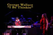 Sly Stone performs with his sister Vet during their Sly and the Family Stone show at the Flamin ...