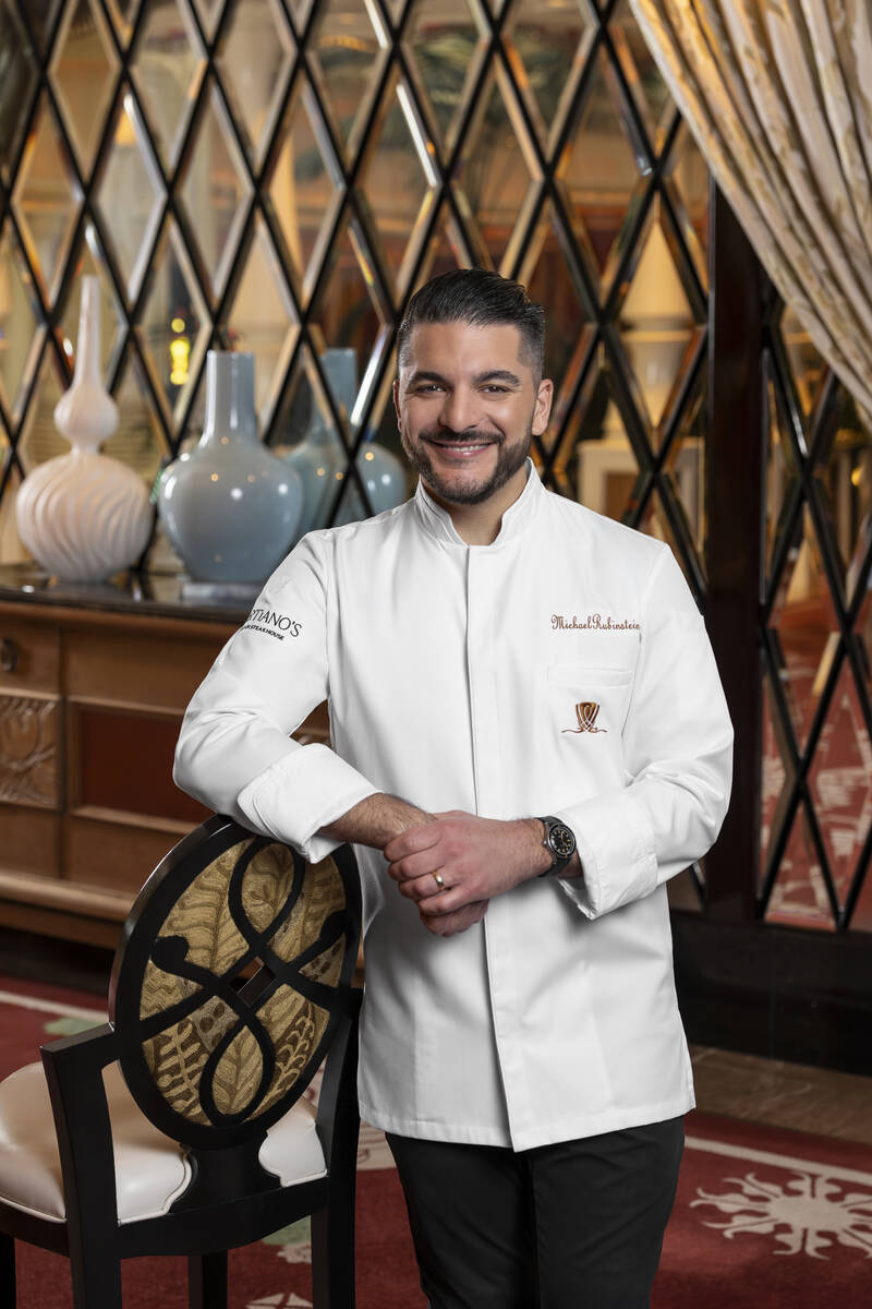 Chef Michael Rubinstein of Sartiano's Italian Steakhouse, which is set to debut in winter 2025 ...