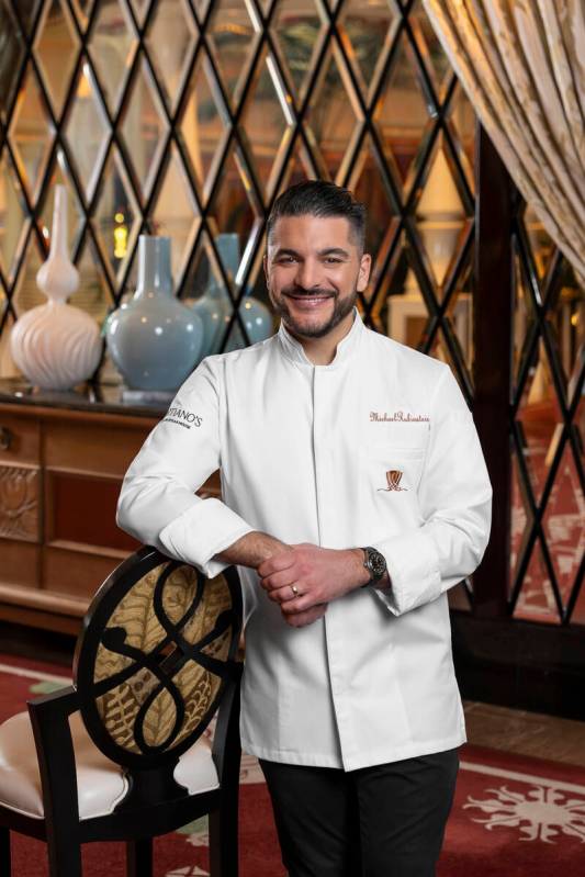 Chef Michael Rubinstein of Sartiano's Italian Steakhouse, which is set to debut in winter 2025 ...