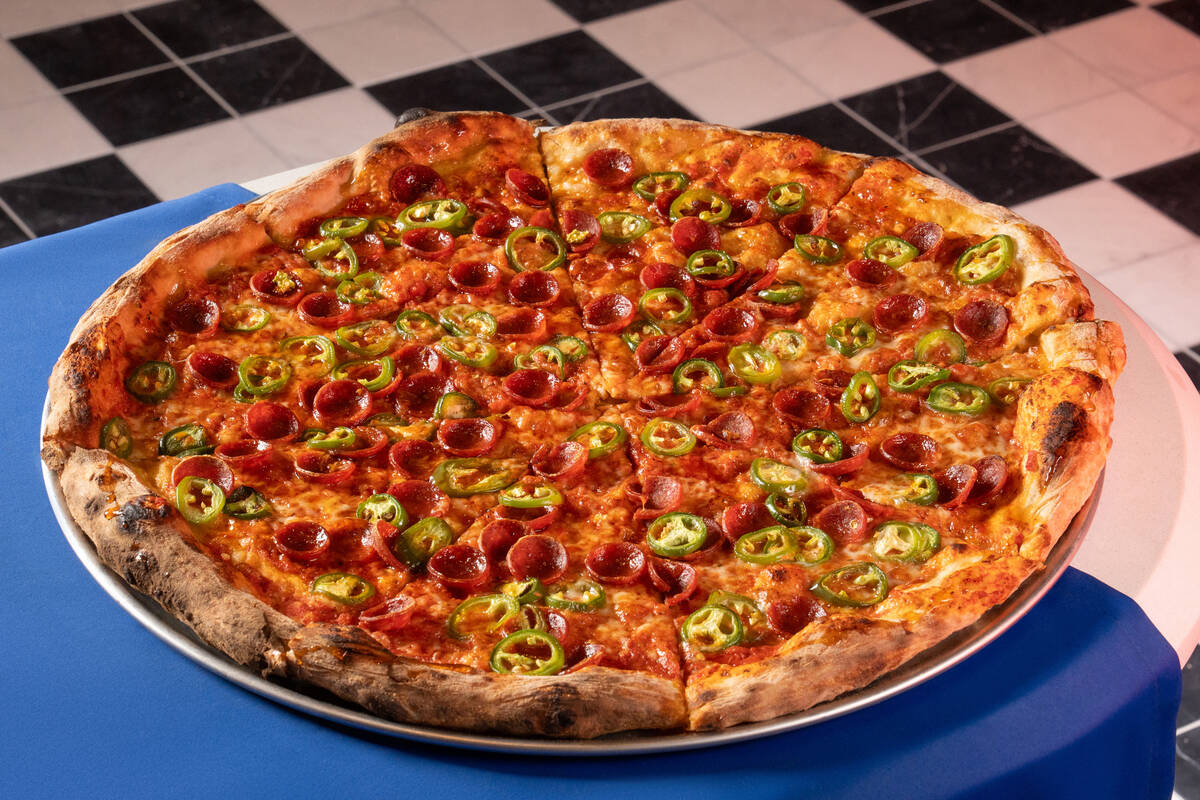 The Hotboi at Scarrs Pizza inside Via Via Food Hall in The Venetian. (The Venetian Resort Las V ...