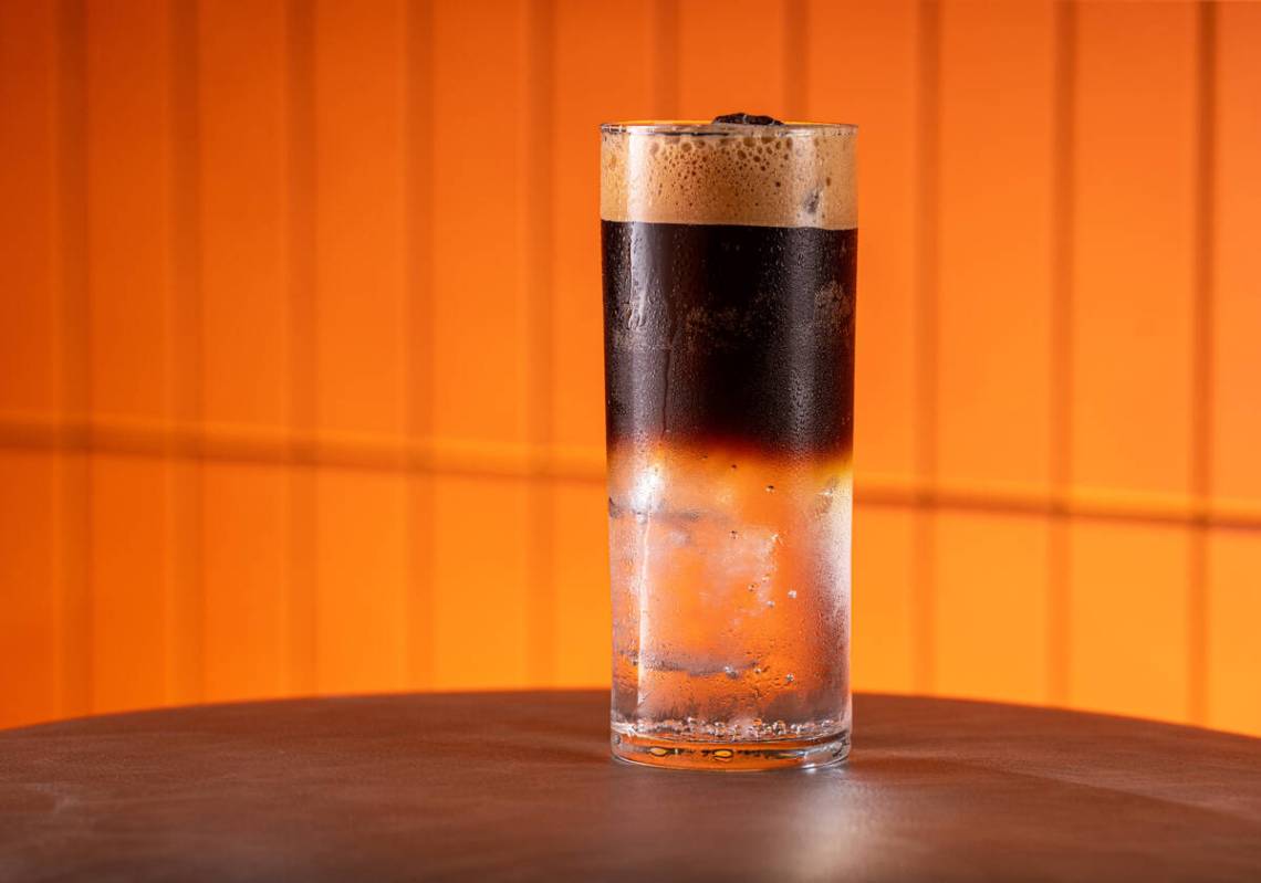 The Espresso Martini and Tonic at Close Company inside Via Via Food Hall in The Venetian. (The ...