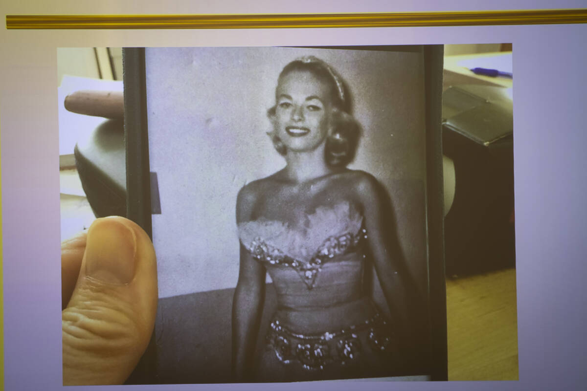 Images of Anna Lee Mahoney, a Copa Girl at the Sands who went by the stage name Lee Merlin, are ...