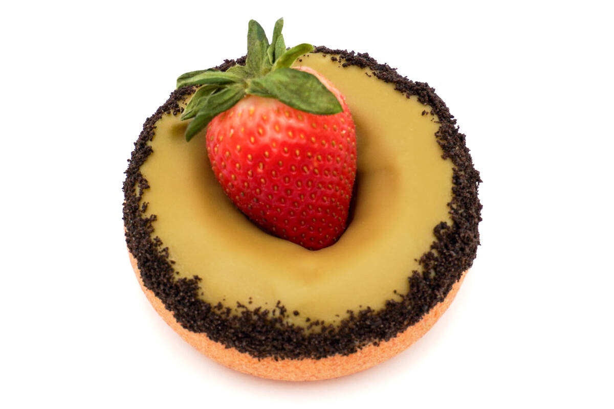 Matcha Strawberry Oreo doughnut at Mama Chai's (Martin Miranda, OneSeven Agency)