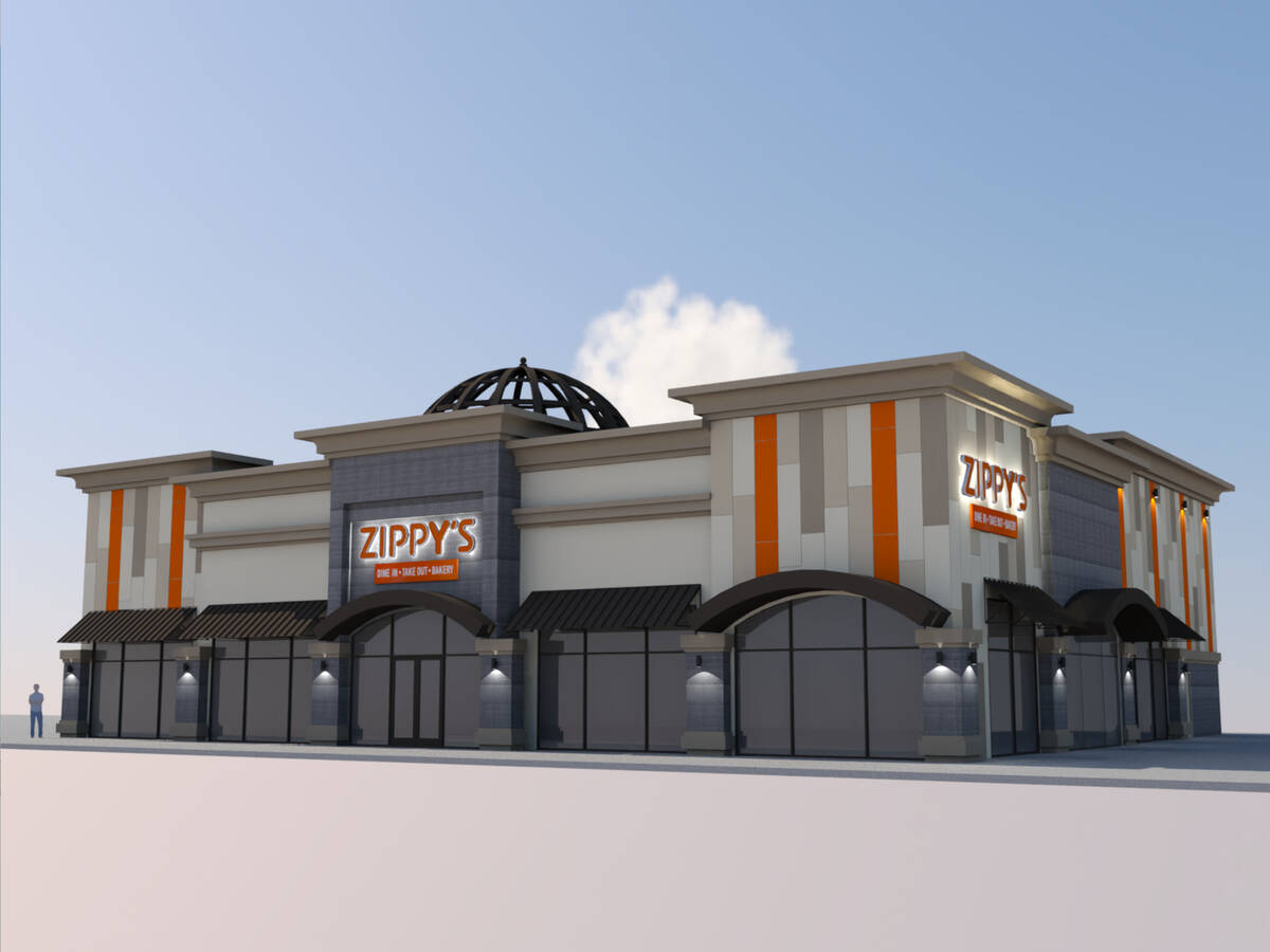A rendering of the Zippy's planned to debut in fall 2025 on South Eastern Avenue in Henderson. ...