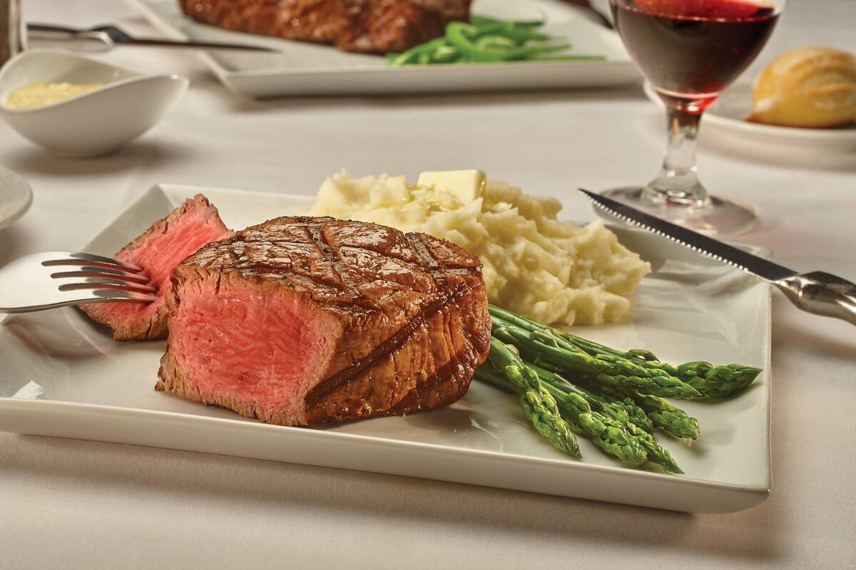 The Steak House at Circus Circus on the Las Vegas Strip is presenting a prix fixe dinner deal f ...