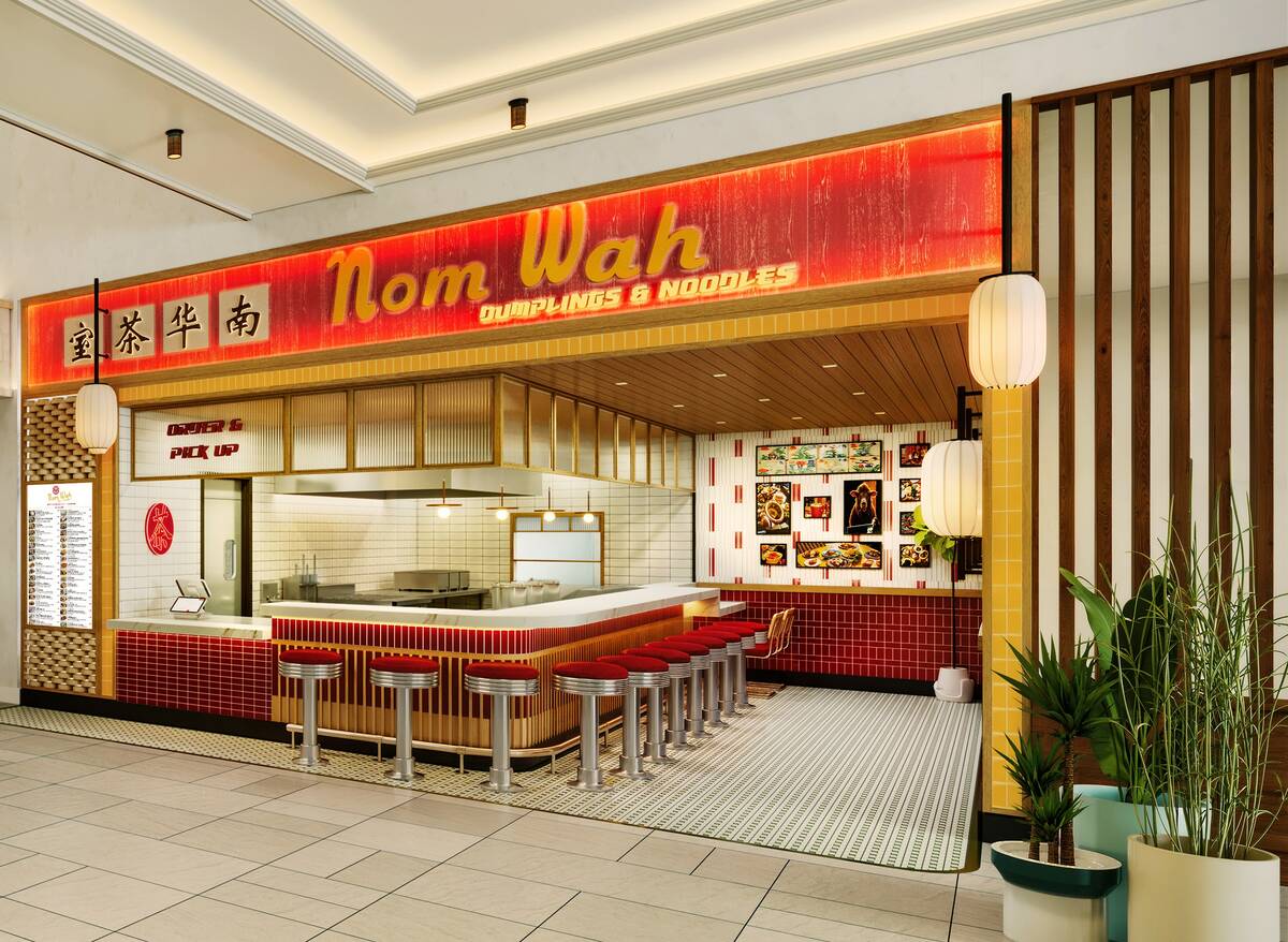 A rendering of Nom Wah at JW Marriott Las Vegas The Resort At Summerlin (Courtesy)