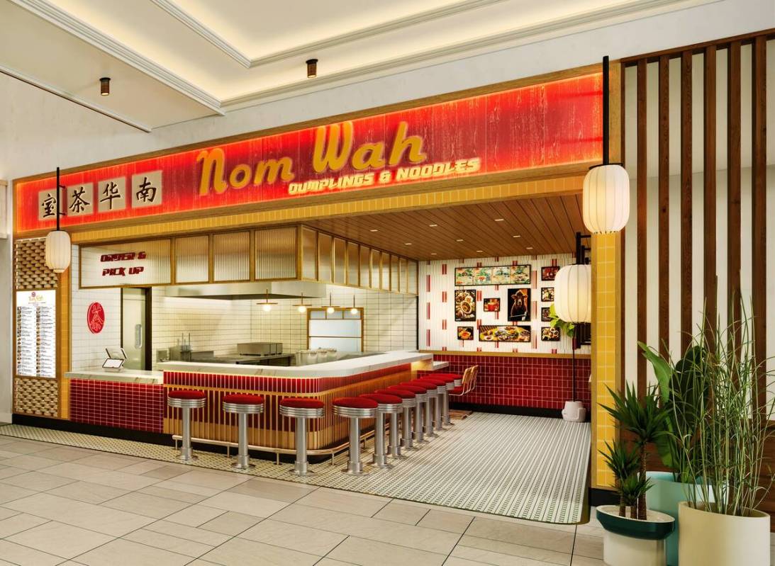 A rendering of Nom Wah at JW Marriott Las Vegas The Resort At Summerlin (Courtesy)