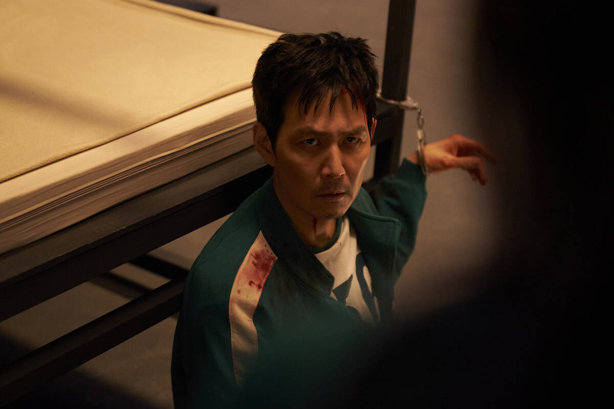 Lee Jung-jae as Sung Gi-hun in Squid Game (Noh Ju-han / Netflix)
