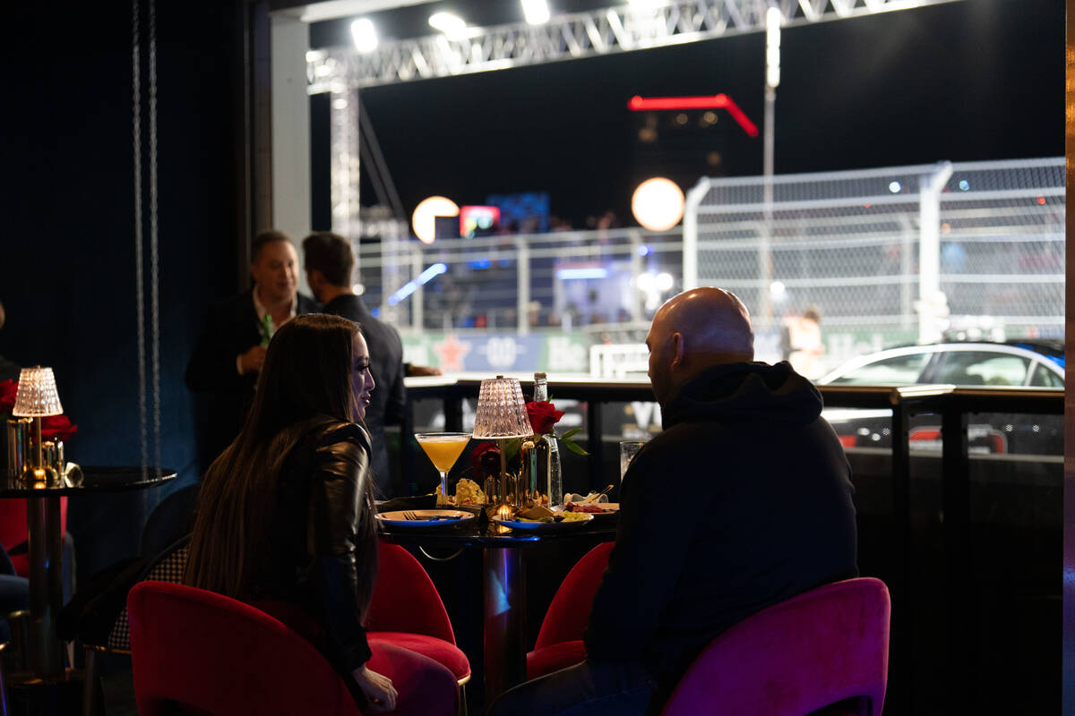 Papi Steak, in Fontainebleau on the Las Vegas Strip, is again taking over one of the race Garag ...