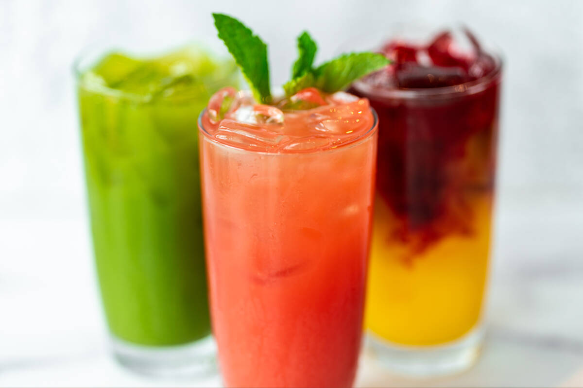Juice drinks from First Watch, the popular national breakfast, lunch and brunch spot that is br ...