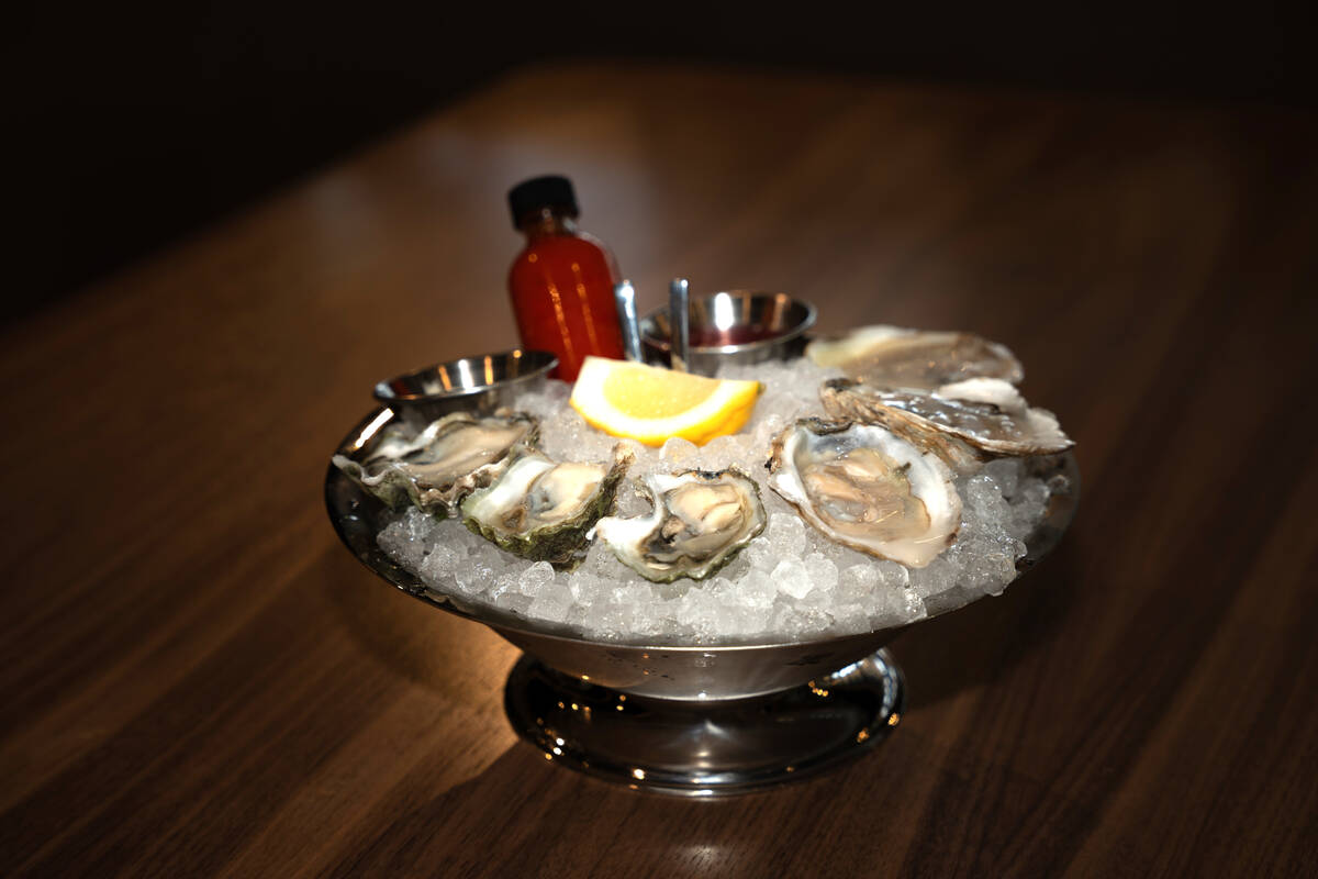 Oysters from Rare Society, a live-fire steakhouse set to open July 2, 2025, in the UnCommons de ...