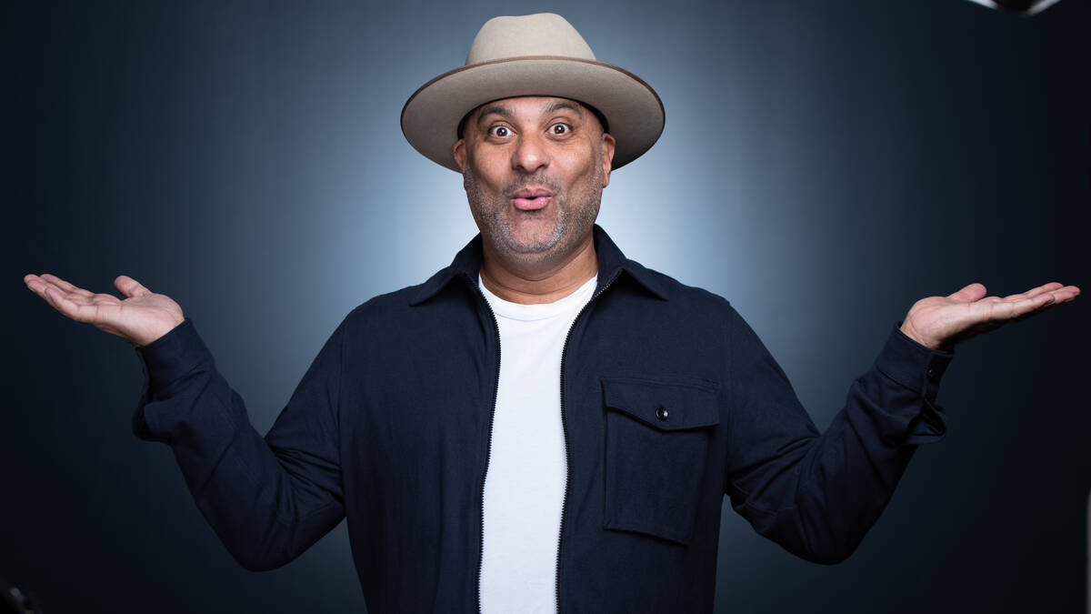 Russell Peters headlines Encore Theater at Wynn Las Vegas on Saturday, June 28, 2025. (AEG Pres ...
