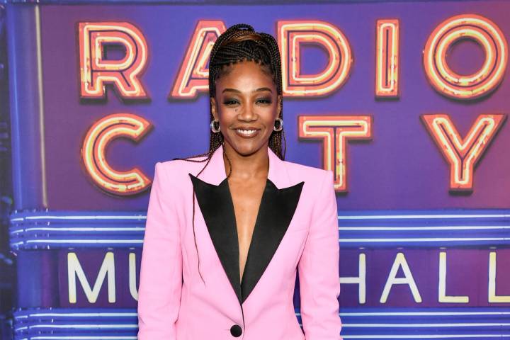 Tiffany Haddish attends the SNL50: The Homecoming Concert at Radio City Music Hall on Friday, F ...