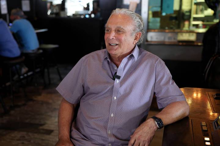 Owner Randy Markin talks to Neon host and social media content creator JJ” Snyder at Sta ...