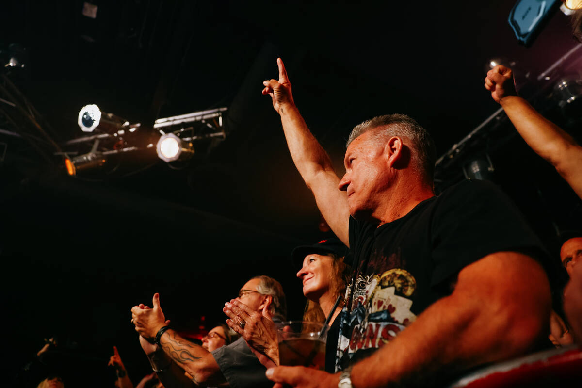 The front row rocks out to Count’s 77’s performance during the final night of ope ...