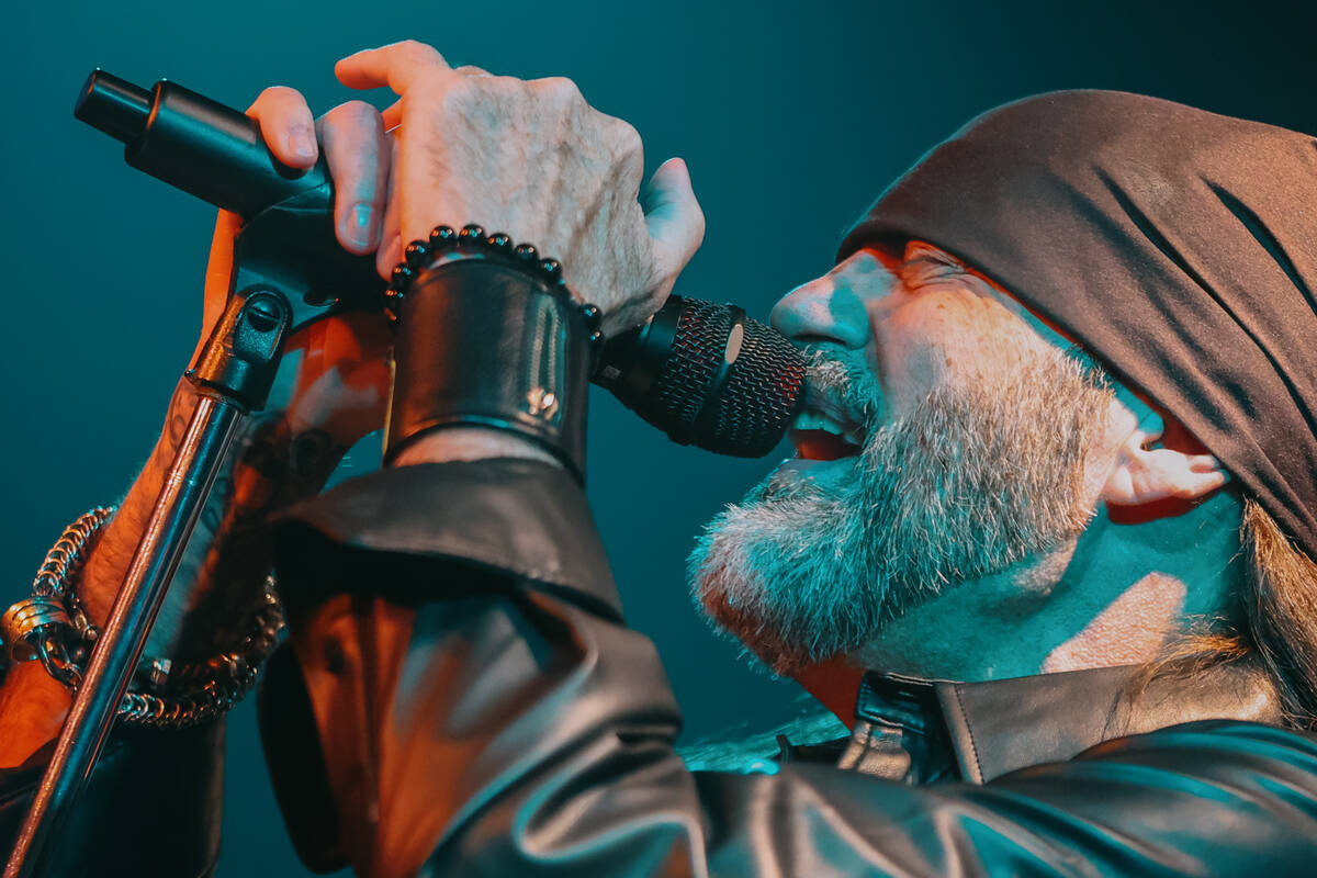 Danny “The Count” Koker performs with his band, Count’s 77, on the final n ...