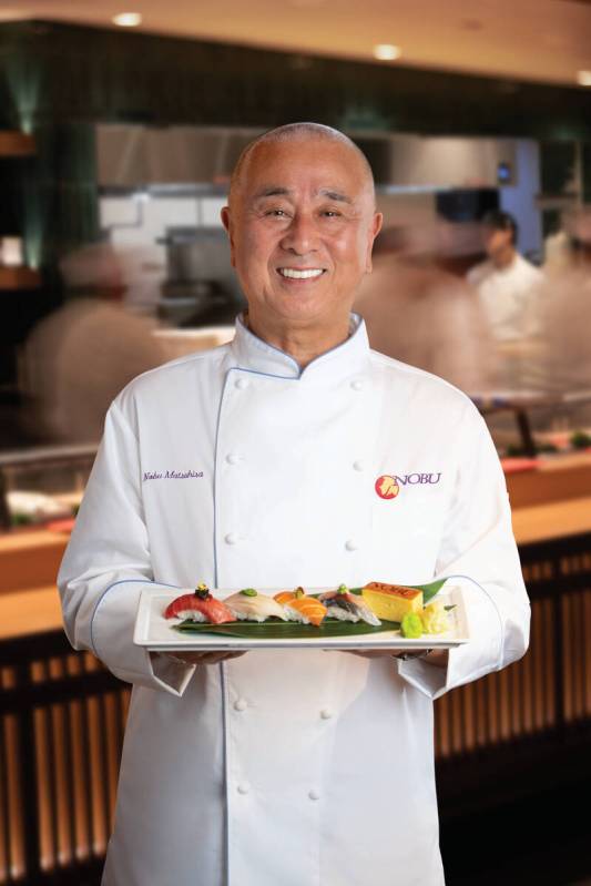 Chef Nobu Matsuhisa leads a global culinary and hospitality group.