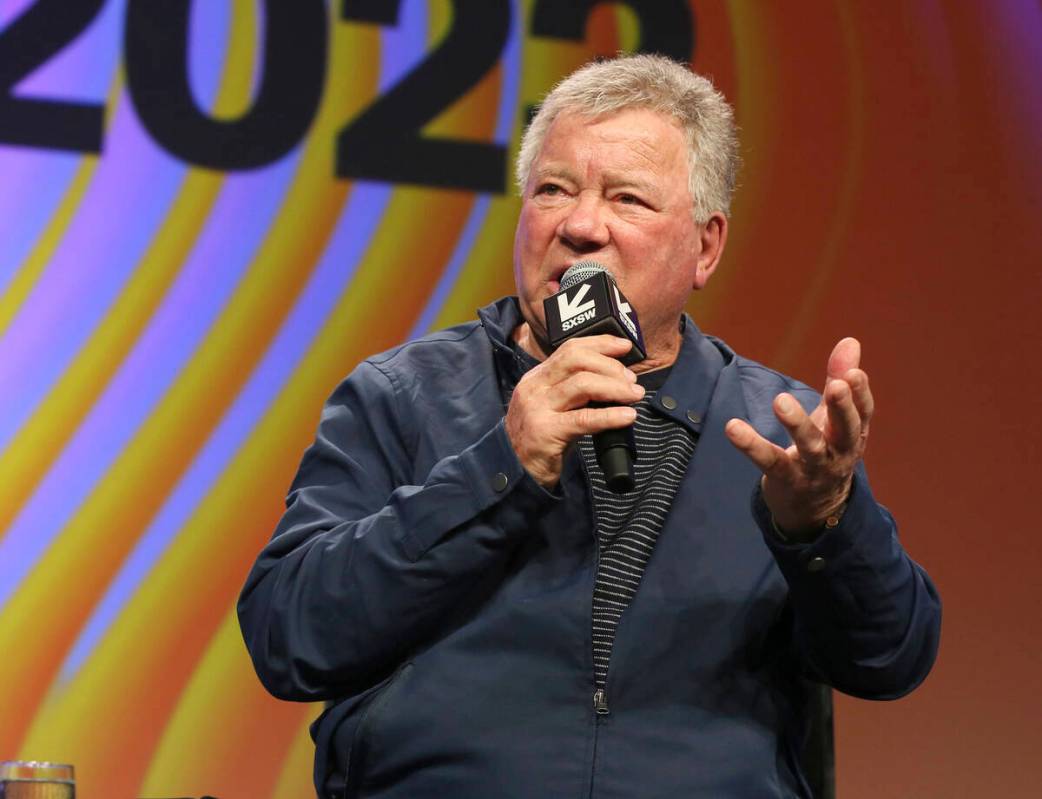 William Shatner takes part in a the keynote conversation during the South by Southwest Film &am ...