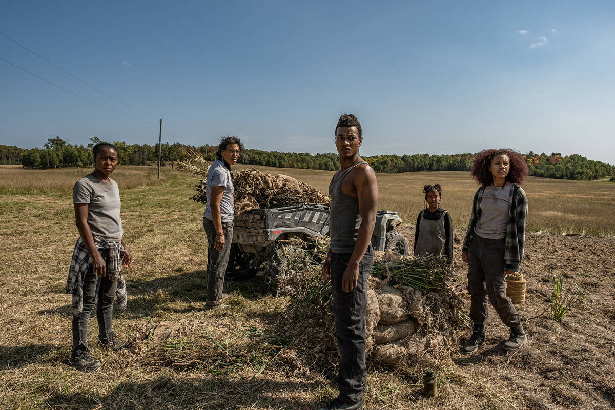 Danielle Deadwyler, Michael Greyeyes, Kataem O’Connor, Haile Amare and Jaeda LeBlanc in ...