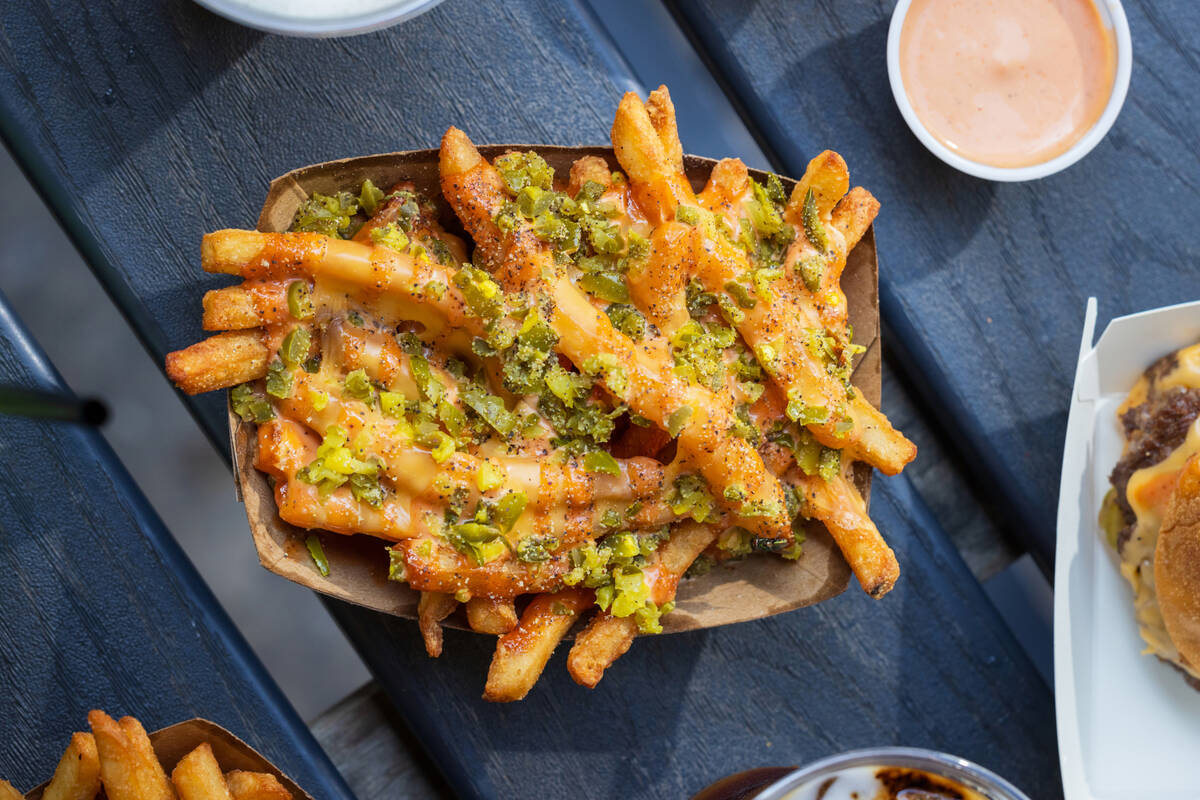 Beast Mode Fries from NADC (Not a Damn Chance) Burger, which is popping up for three months, be ...