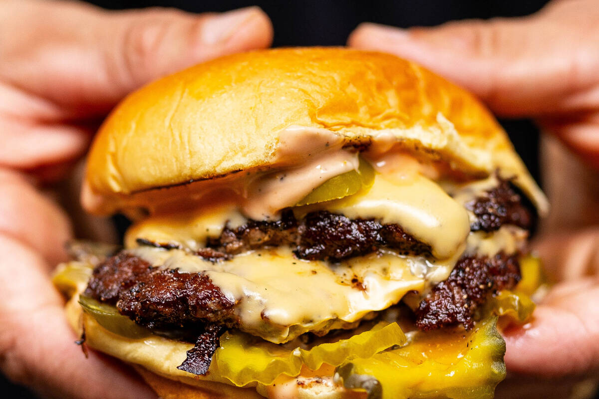 The namesake burger from NADC (Not a Damn Chance) Burger, which is popping up for three months, ...