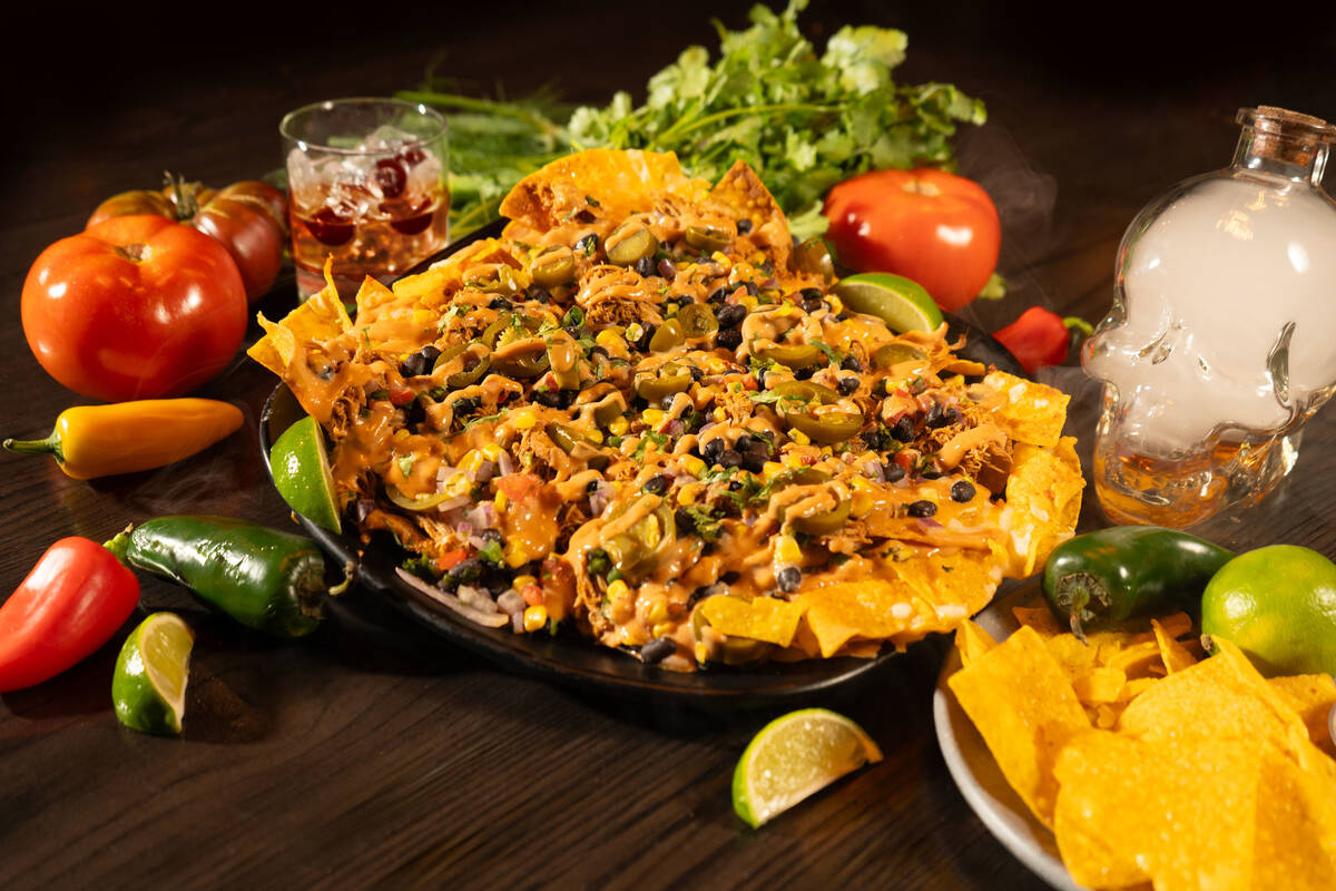 Junk Yard Nachos from The Beast in Area15 in Las Vegas. (Area15)