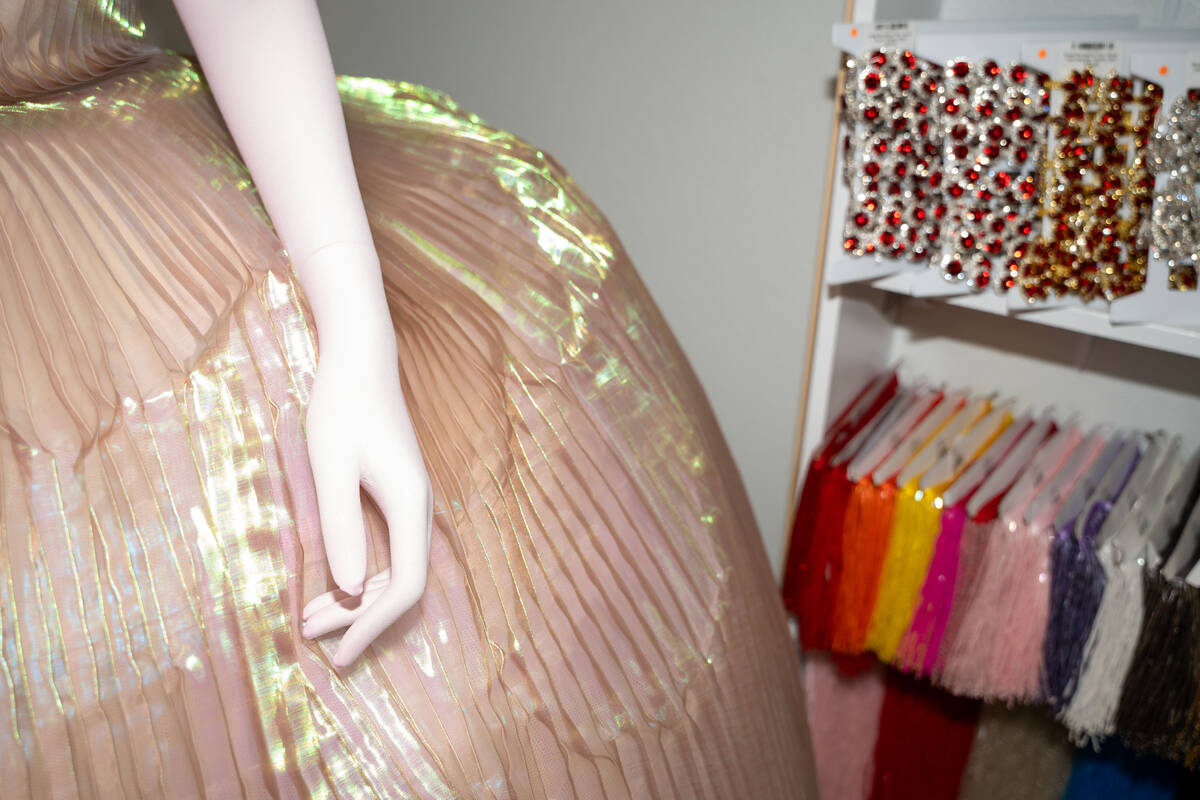Interior of On Stage Essentials, a new costume and sewing supply store in Las Vegas July 3, 202 ...