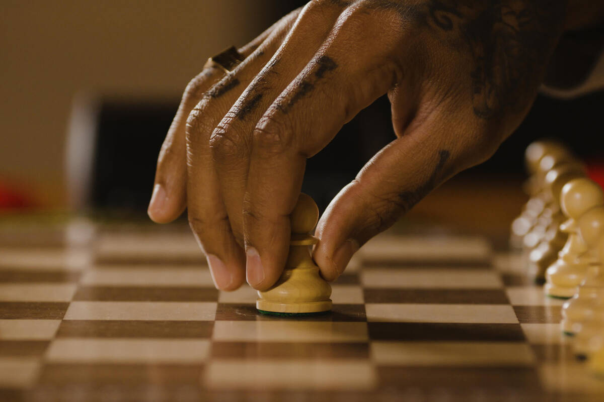 “Chess is very draining,” former NBA MVP Derrick Rose says. “When you lose ...