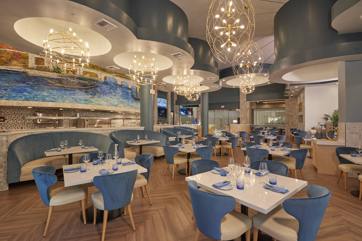 The main dining room at Spiedini Fiamma Italian Bistro in JW Marriott Las Vegas. (JW Marriott)