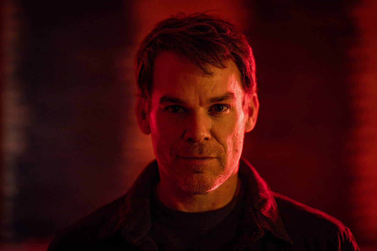 Michael C. Hall as Dexter Morgan in Dexter: Resurrection, episode 2, season 1, streaming on Par ...