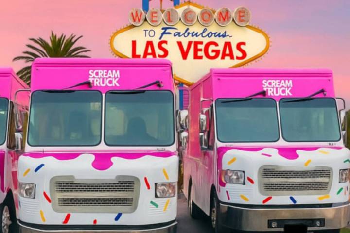 Scream Truck, a tech-driven ice cream truck startup, is expanding to the Las Vegas Valley. (Scr ...