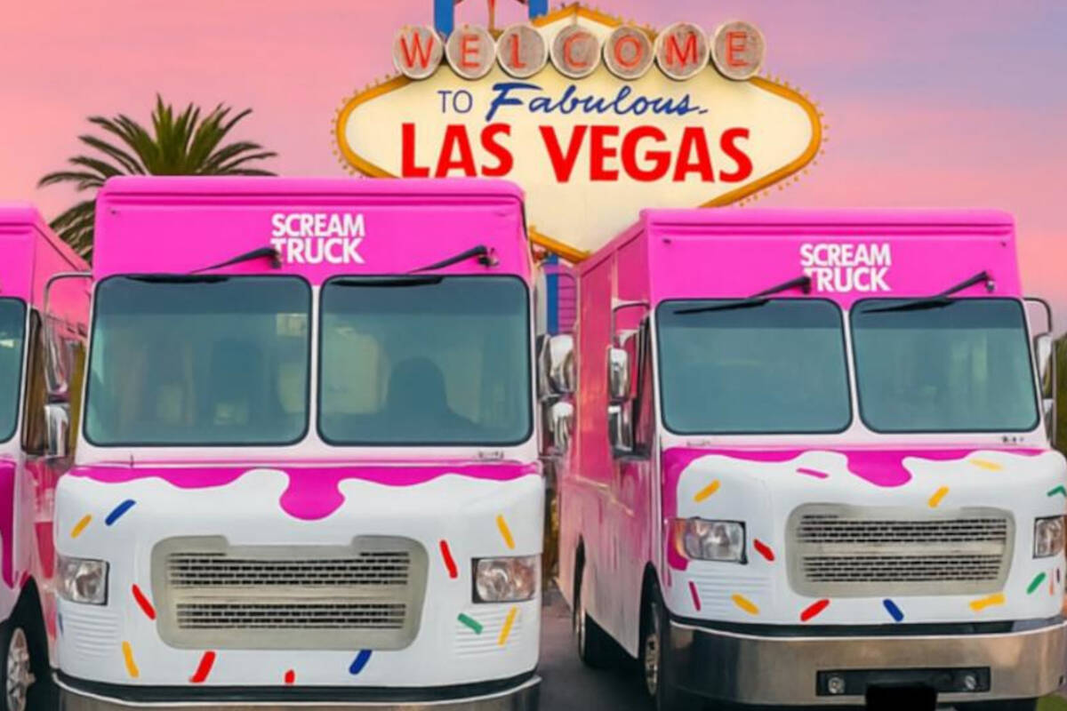 Scream Truck, a tech-driven ice cream truck startup, is expanding to the Las Vegas Valley. (Scr ...