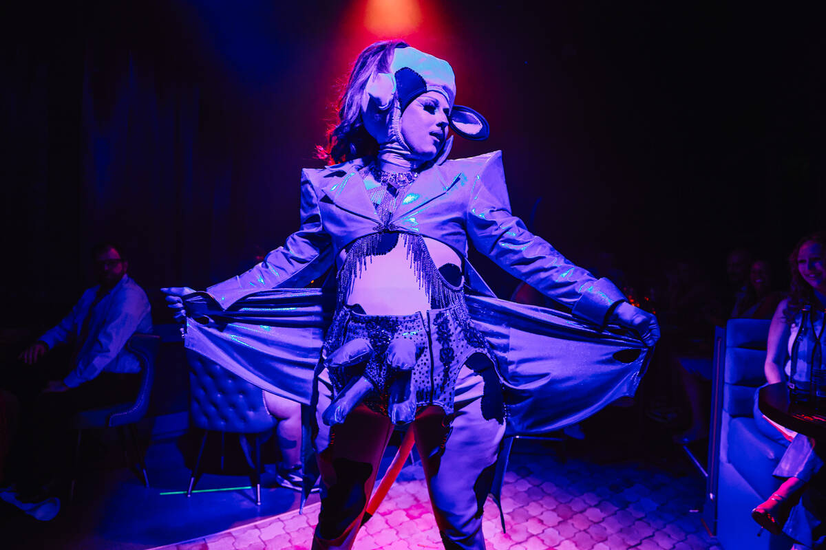 MooNaysha performs during The Party at Superfrico inside of the Cosmopolitan Sunday, July 13, 2 ...