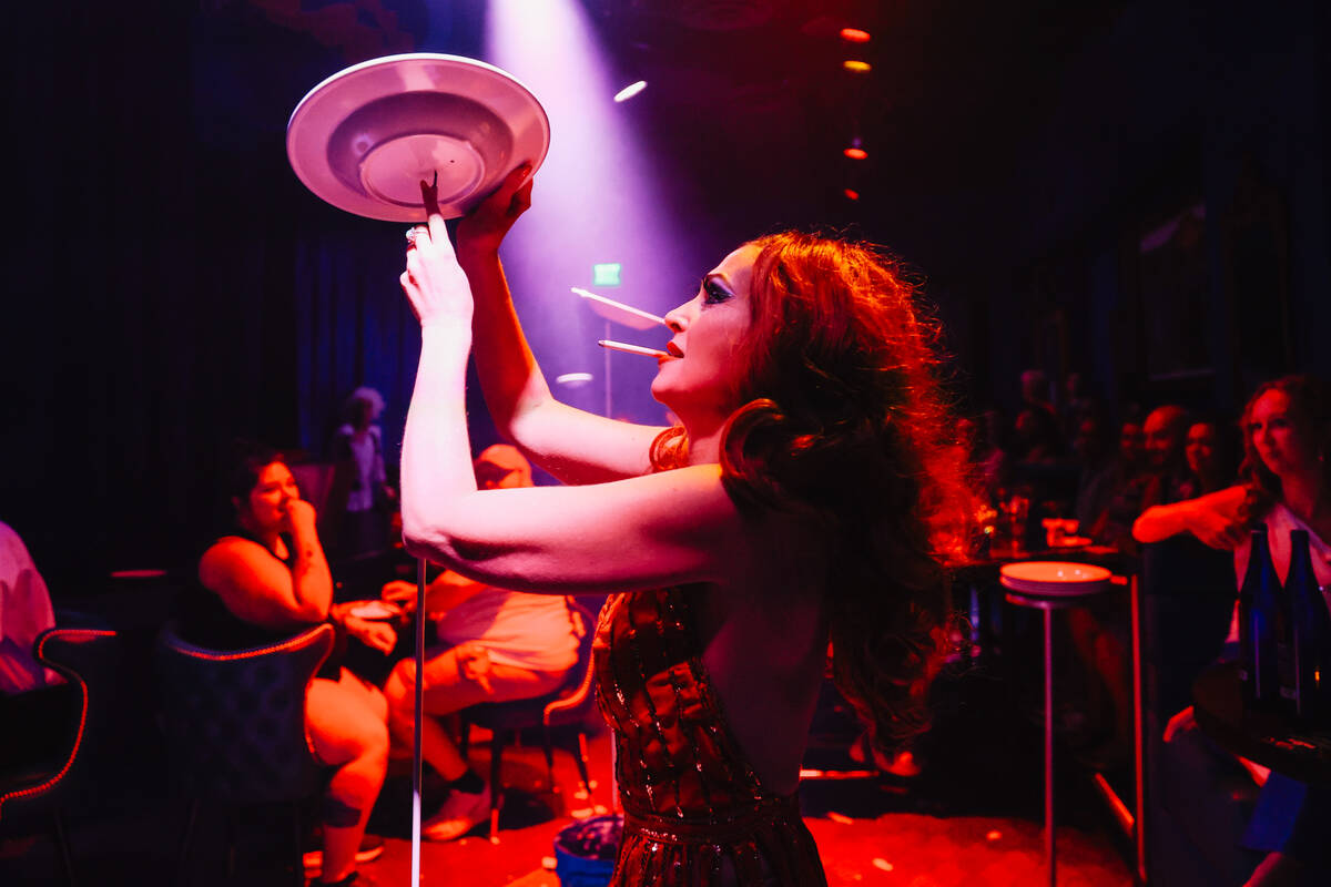 Gypsy Wood performs during The Party at Superfrico inside of the Cosmopolitan Sunday, July 13, ...