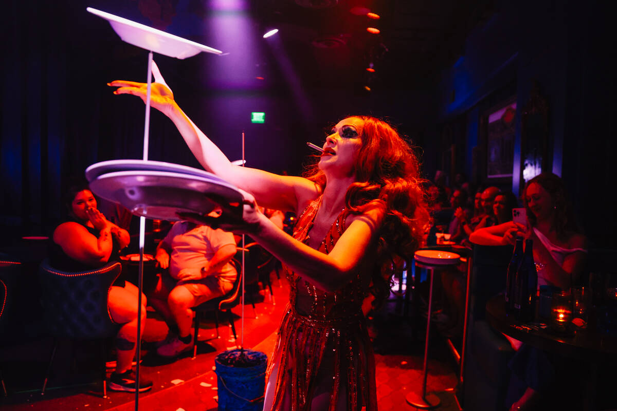 Gypsy Wood performs during The Party at Superfrico inside of the Cosmopolitan Sunday, July 13, ...