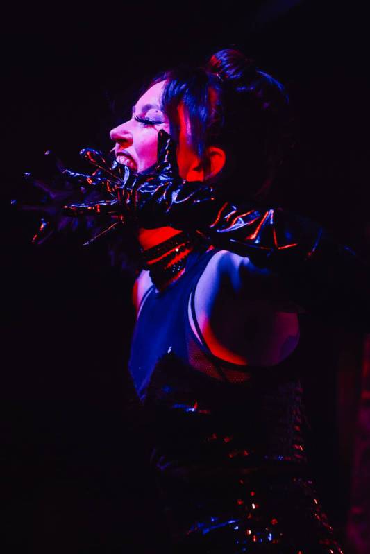 Penny Wren performs during The Party at Superfrico inside of the Cosmopolitan Sunday, July 13, ...