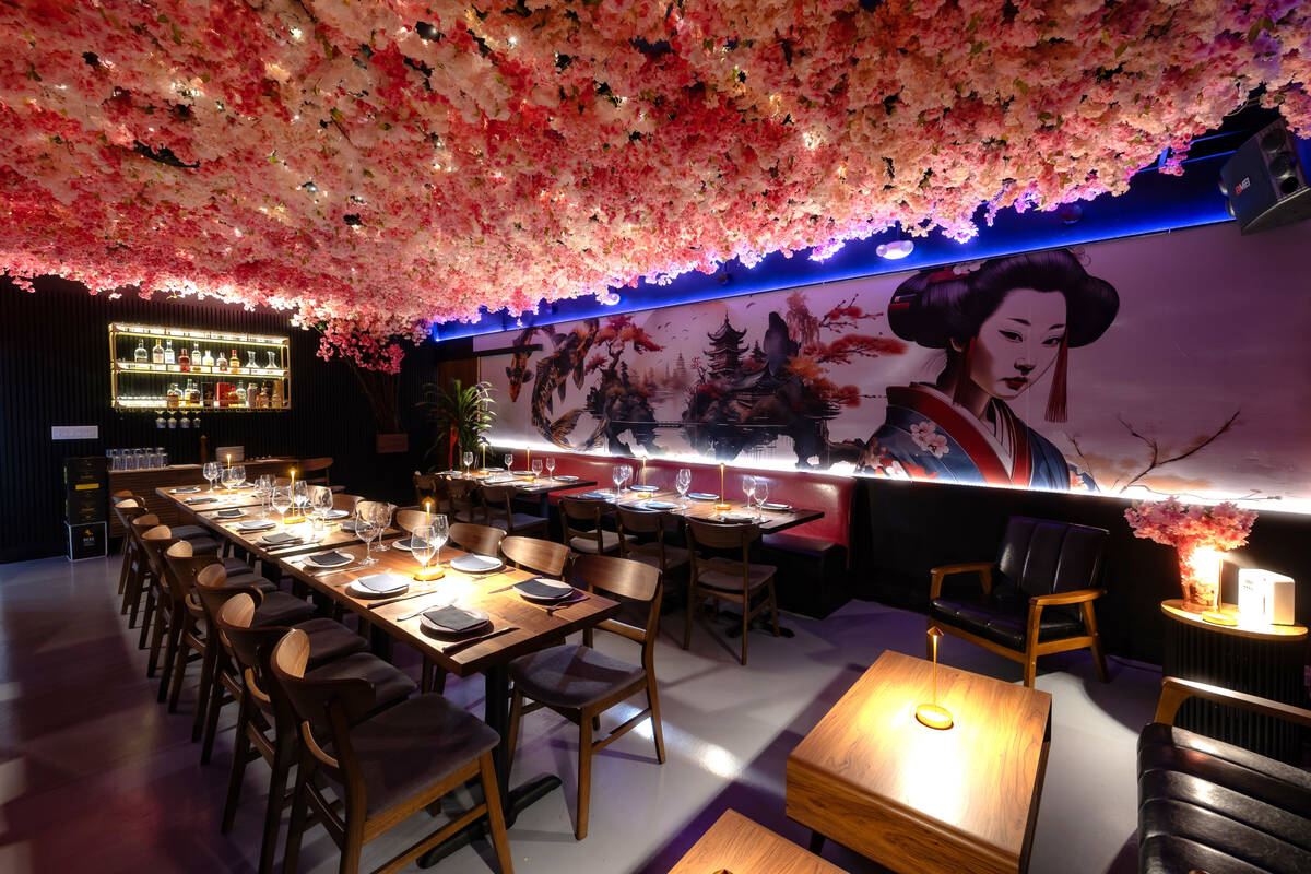 The social lounge at Gyu+, a stop on the Lip Smacking Foodie Tours visit to three Chinatown Veg ...
