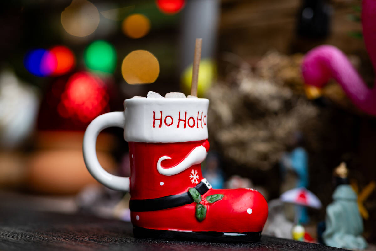 A Santa's Slay cocktail at the Christmas in July pop-up during July 2025 at Todo Bien in UnComm ...