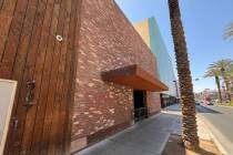 The exterior of the former Downtown Cocktail Room in downtown Las Vegas. A replacement for the ...