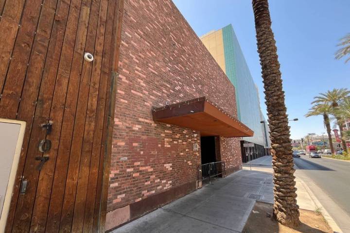 The exterior of the former Downtown Cocktail Room in downtown Las Vegas. A replacement for the ...
