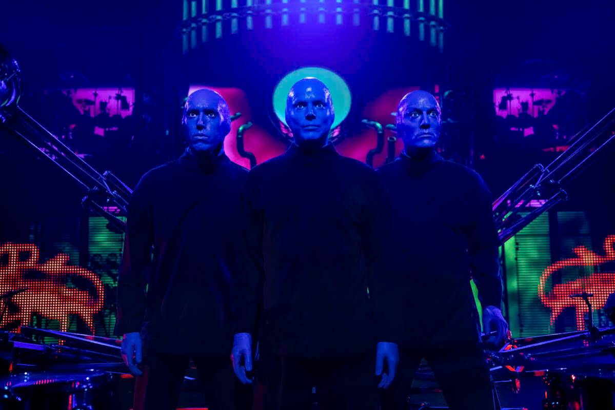 The Blue Man Group in Las Vegas is hosting a modified show to be accessible to the deaf and har ...