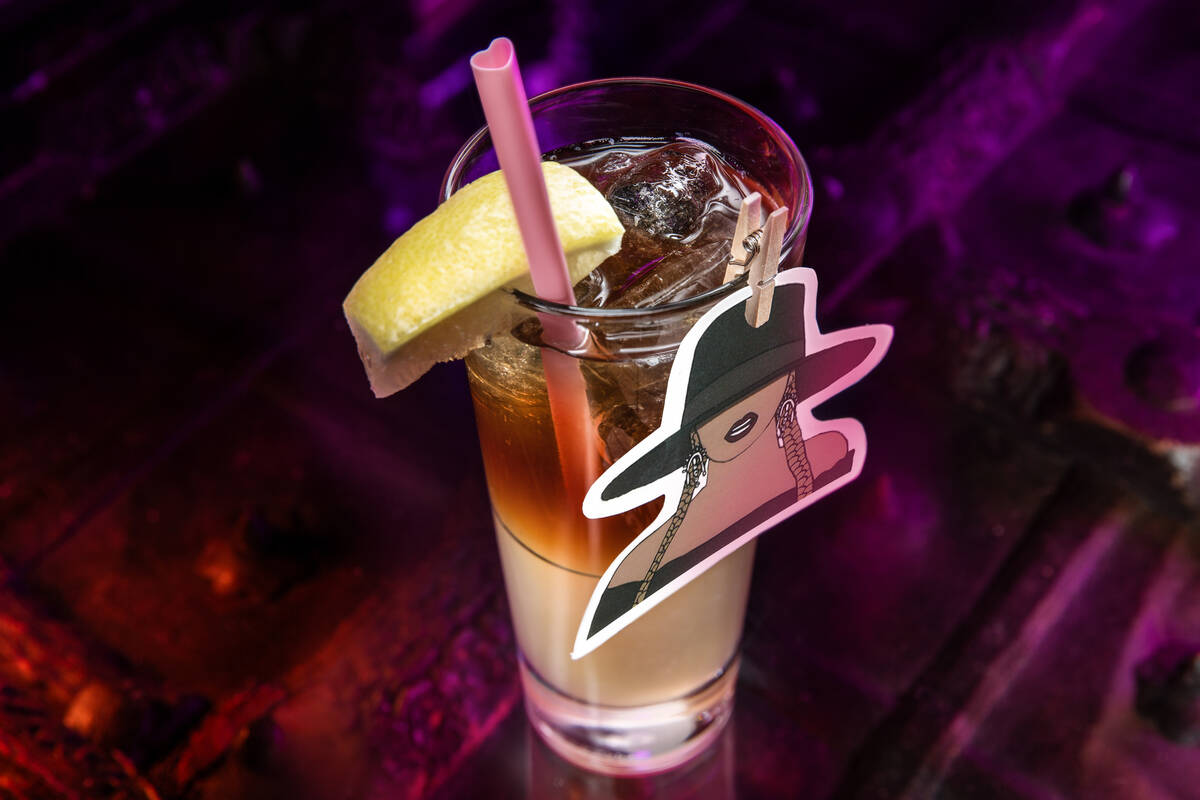 "Brown Eyes" cocktail at Foundation Room inside Mandalay Bay Resort & Casino. (Foundation Room)
