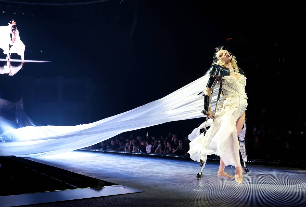 LAS VEGAS, NEVADA - JULY 16: (Exclusive Coverage) Lady Gaga performs during the kick off of Th ...