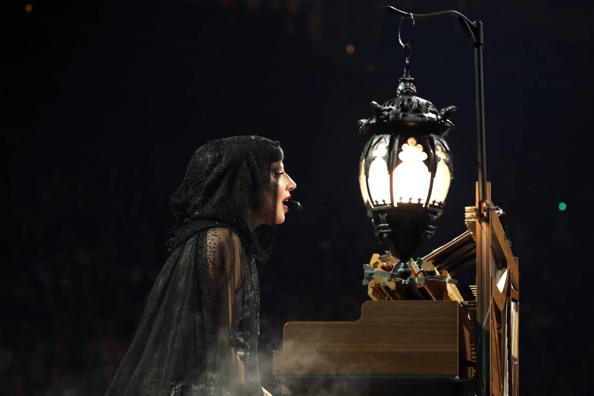 LAS VEGAS, NEVADA - JULY 16: (Exclusive Coverage) Lady Gaga performs during the kick off of Th ...